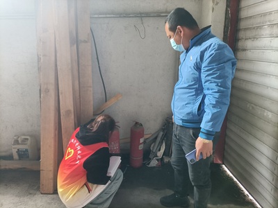 旗苑社區 安全檢查不松懈，隱患排查不停歇，守護木材加工行業安全